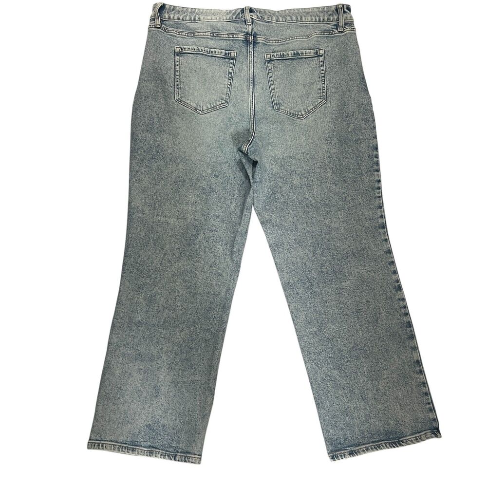 Lane Bryant Jeans Plus Size 20 Mid Rise Straight Relaxed Classic Denim FlexWaist
